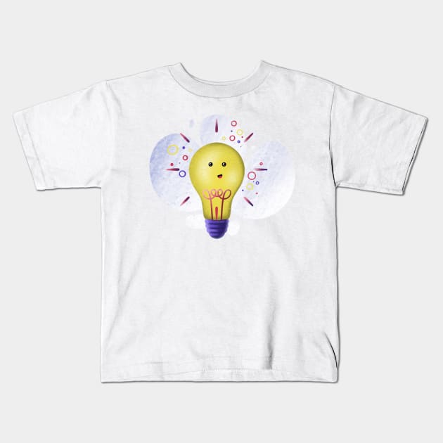 Idea concept drawing Kids T-Shirt by NoonDesign